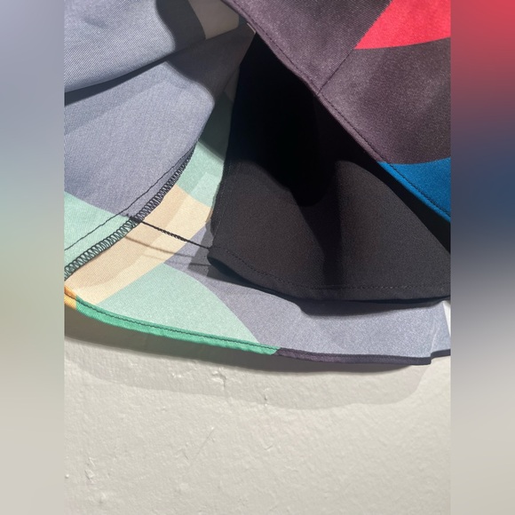 $265 MRSP | STAUD - Mini Milla Dress | Marble Wave | NWT | 00 - Picture 15 of 16